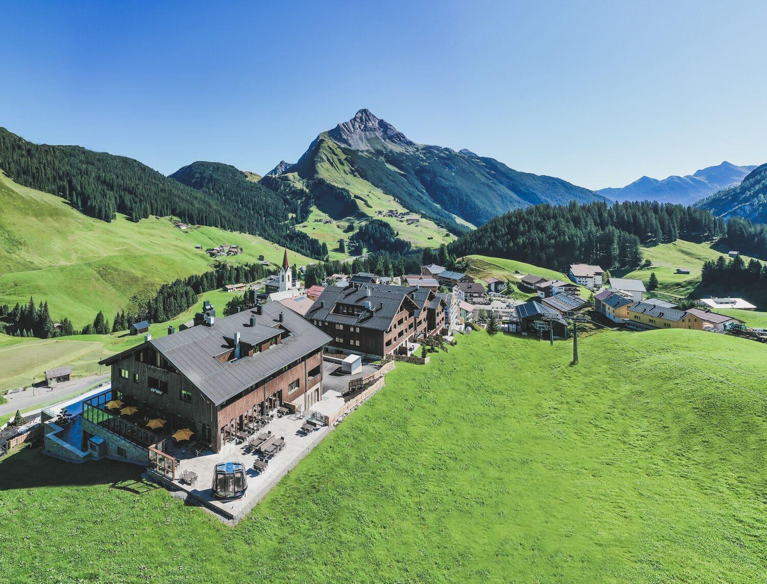 Alpenparks Hotel & Apartment Arlberg Warth Mit Pool المظهر الخارجي الصورة