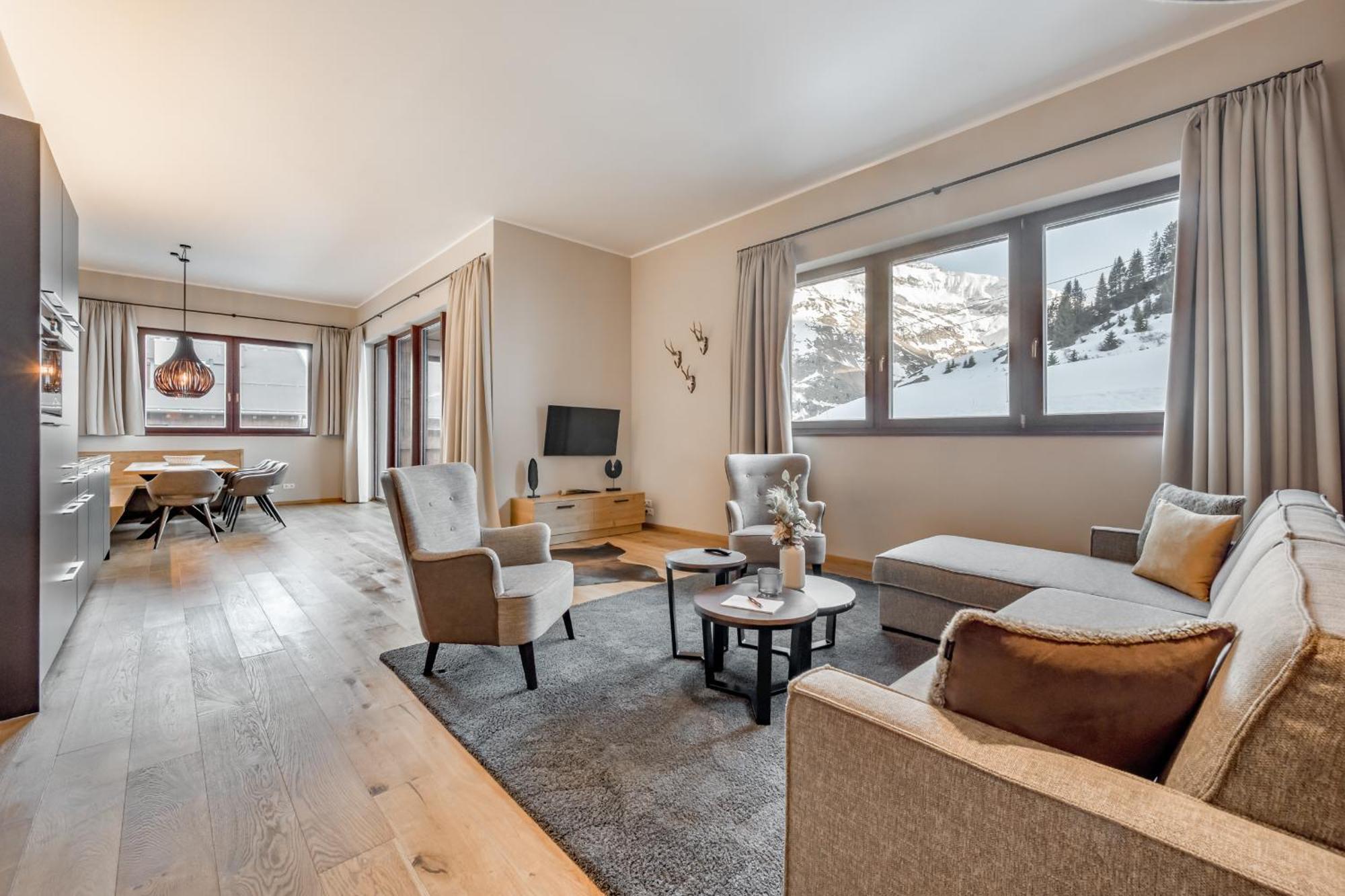 Alpenparks Hotel & Apartment Arlberg Warth Mit Pool المظهر الخارجي الصورة